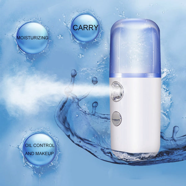 Nano Mist Facial Sprayer Beauty Instrument USB Face Steamer Moisturizing Beauty - Anniman Home Shop