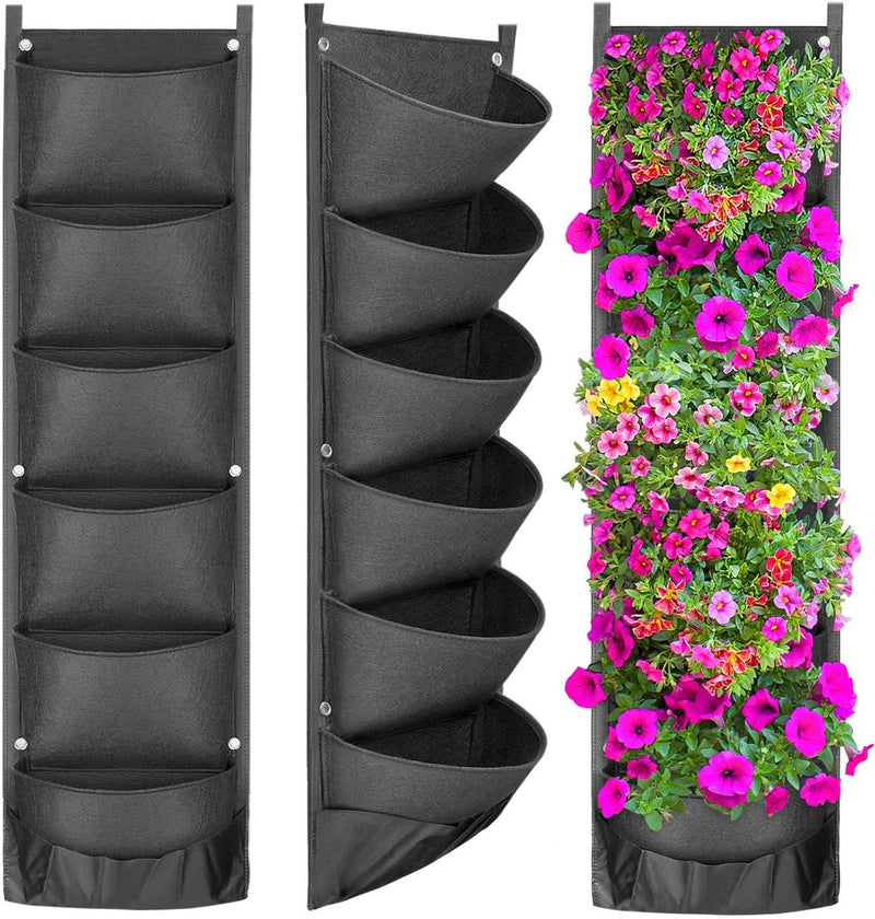 Vertical Hanging Garden Flower Pots - Anniman Home Shop