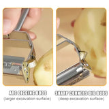 Stainless Steel Kitchen Vegetable Peeler - Anniman Home Shop