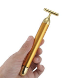 Energy 24K Gold T Beauty Bar Facial Roller Massager - Anniman Home Shop