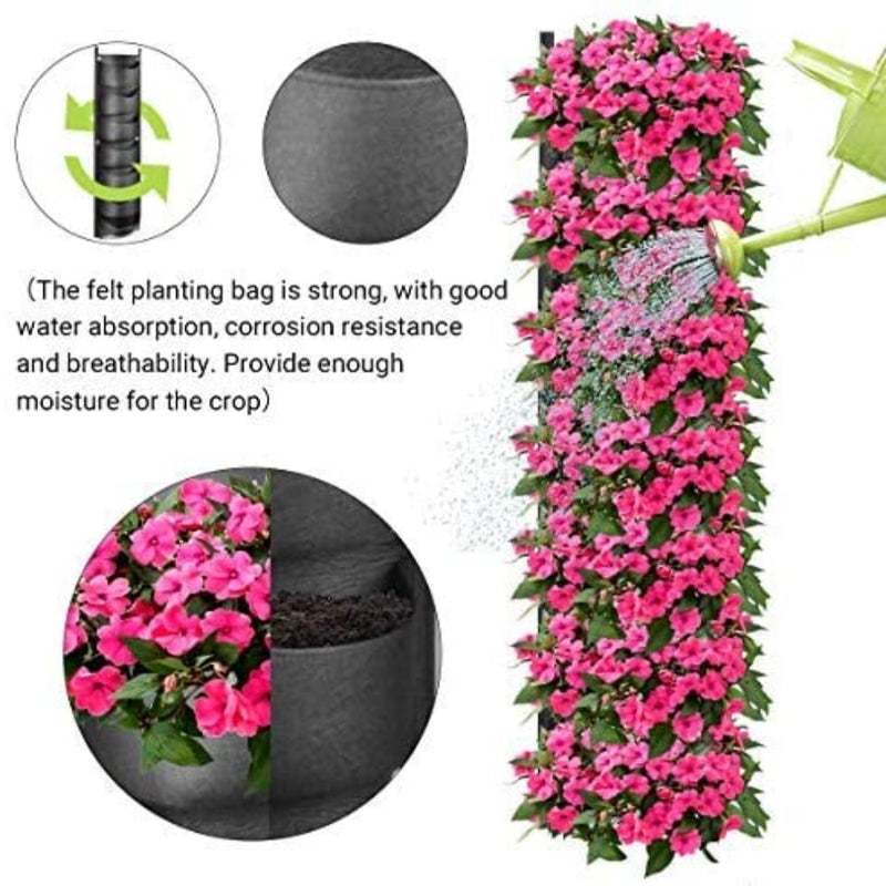 Vertical Hanging Garden Flower Pots - Anniman Home Shop