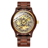 Classic Wooden Men's Mechanical Watch - Anniman Home Shop